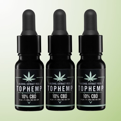 3 x Olejek TopHemp CBD 10% Full Spectrum
