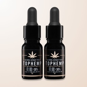 2 x Olejek TopHemp D  + G 30% pełne spektrum 10 ml (2 butelki)