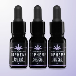 3 x Olejek TopHemp G 30% pełne spektrum 10 ml (3 butelki)