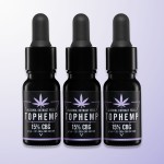 3 x Olejek TopHemp G 15% pełne spektrum 10 ml (3 butelki)