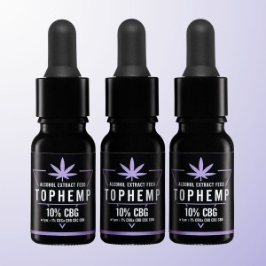 3 x Olejek TopHemp G 10% pełne spektrum 10 ml (3 butelki)